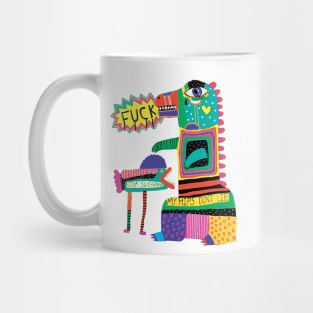 Colorful Dinosaur Mug